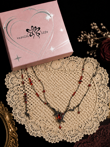 Crimson Aviary Necklace