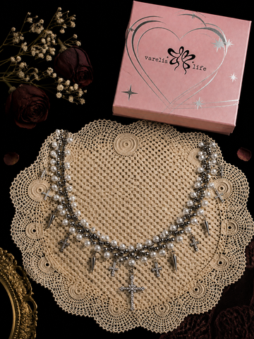 Fallen Angel Cross Choker
