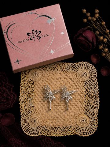Liquid Aura Butterfly Earrings
