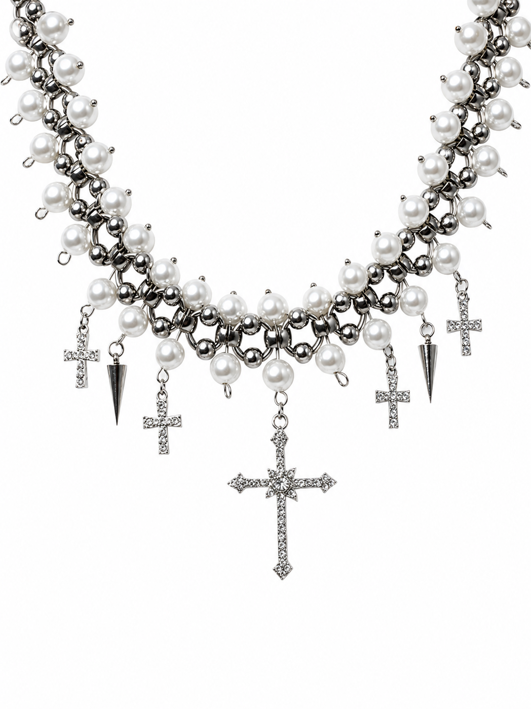 Fallen Angel Cross Choker